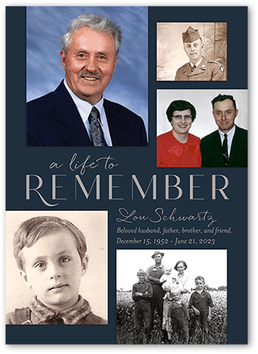 Contemporary Sympathy Card