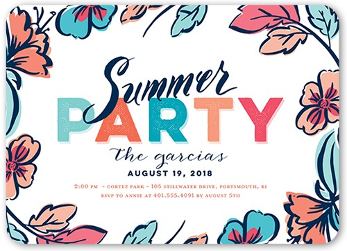 Unique Party Invitations