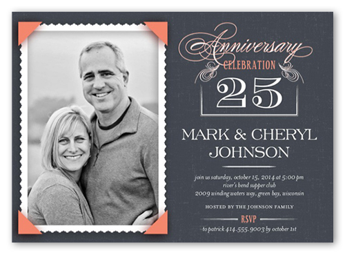 Wedding Anniversary Invitations | Wedding Anniversary Party Invitations ...