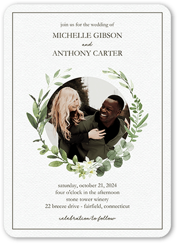 Traditional Wedding Invitations