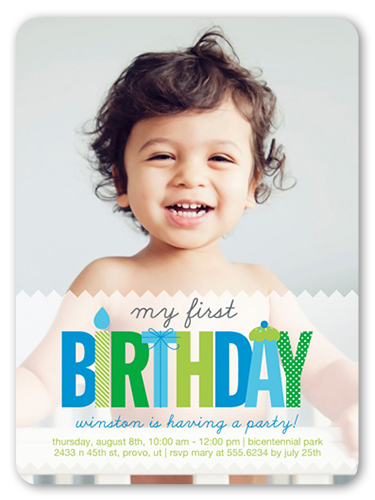 Nautical Birthday Invitations Shutterfly