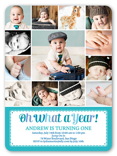 Photo Print Invitations