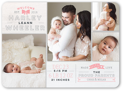 birth announcement photo cards