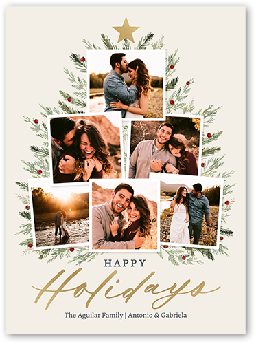 Decorated With Memories Holiday Card, Beige, 6x8 Flat, Holiday, Signature Smooth Cardstock, Square