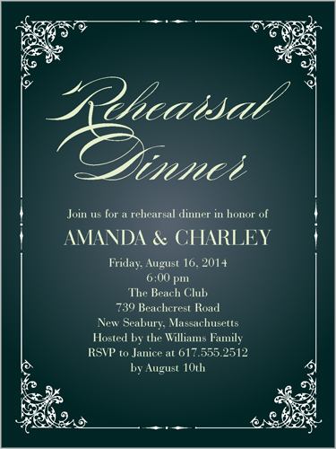 Dinner Invitation Design 10