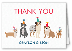 Fila Brasileiro Dog Art Note Card Birthday Thank You Party