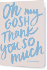 Thank You Card Personalizzate Cocoon