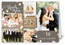 Folded Wedding Thank You Cards Shutterfly