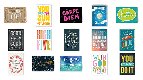 Everyday Expressions Mix & Match Stationery Set, -Multicolor