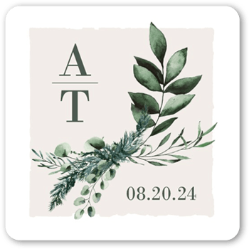 Rehearsal Bough Stickers, StickersWhite