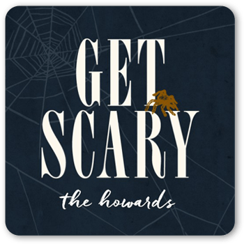 Lets Get Scary Stickers, StickersGray