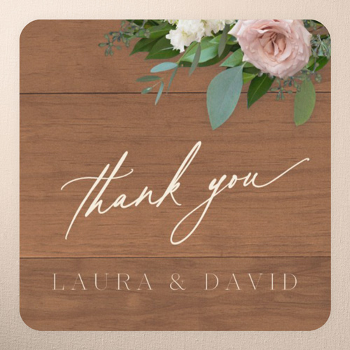 Classic Bouquet Stickers, StickersDeep Chocolate