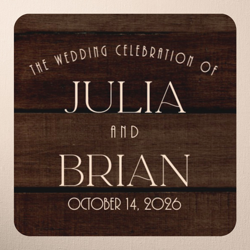 Timber Ties Stickers, StickersBrown