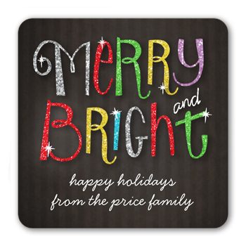 Sparkling Bright Stickers, StickersBlack