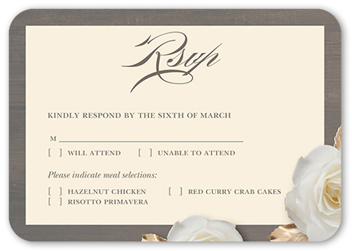 Luxury 55 Electronic Card Wedding