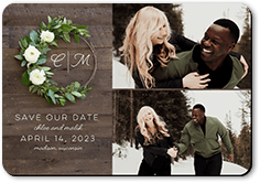 50 Personalized Save the Date Magnets Engagement, Custom Wedding