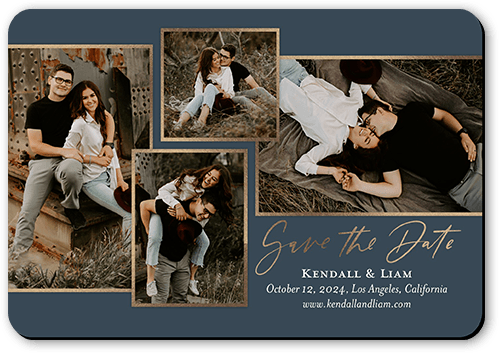 Elegant Save The Date Magnets