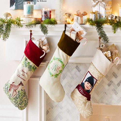 Custom Imprinted Felt Christmas Stockings