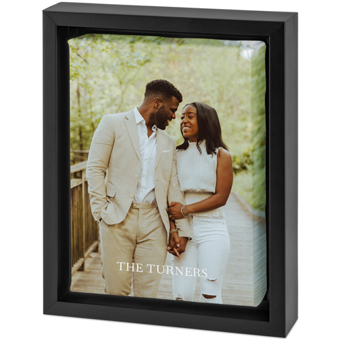 Photo Gallery Portrait Tabletop Framed Canvas Print by Shutterfly