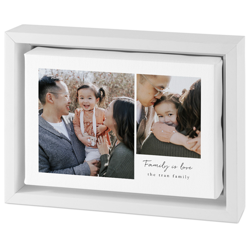 Gallery of Two Tabletop Framed Canvas Print, 5x7, White, Tabletop Framed Canvas Prints, Multicolor
