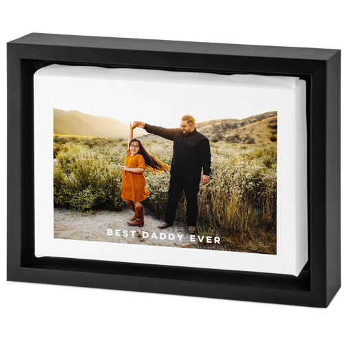 Gallery of One Tabletop Framed Canvas Print, 5x7, Black, Tabletop Framed Canvas Prints, Multicolor