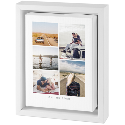 Gallery of Five Tabletop Framed Canvas Print, 5x7, White, Tabletop Framed Canvas Prints, Multicolor