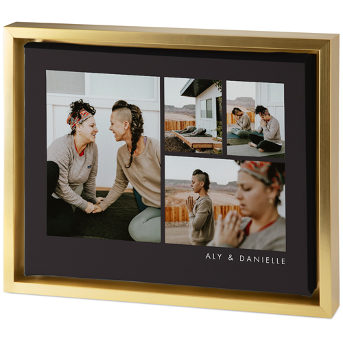 Hero Gallery of Four Tabletop Framed Canvas Print by Shutterfly