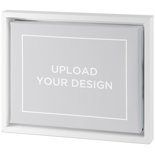 Upload Your Own Design Tabletop Framed Canvas Print, 8x10, White, Tabletop Framed Canvas Prints, Multicolor