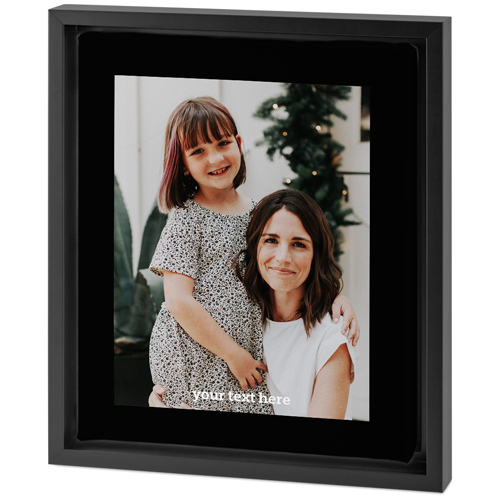 Gallery of One Portrait Tabletop Framed Canvas Print, 8x10, Black, Tabletop Framed Canvas Prints, Multicolor