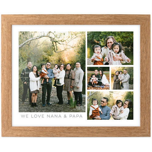 Hero Gallery of Five Tabletop Framed Prints, Natural, None, 8x10, Multicolor, multi