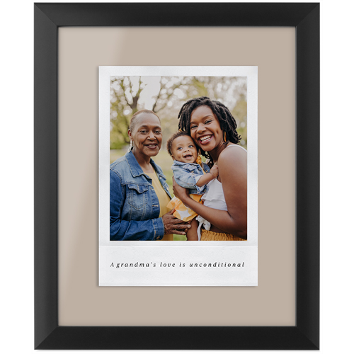 Simple Photo Frame? Tabletop Framed Prints, Black, None, 8x10, Beige