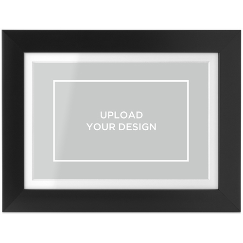 Upload Your Own Design Tabletop Framed Prints, Black, White, 4x6, Multicolor