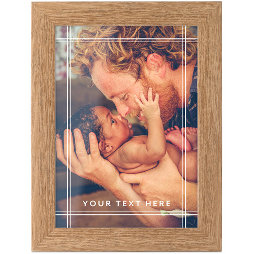 Intersecting Ways Tabletop Framed Prints, Natural, None, 5x7, White