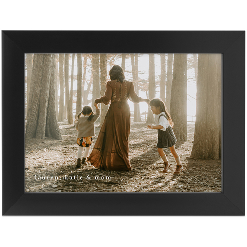 Photo Gallery Tabletop Framed Prints, Black, None, 5x7, Multicolor