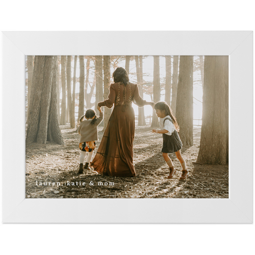 Photo Gallery Tabletop Framed Prints, White, None, 5x7, Multicolor