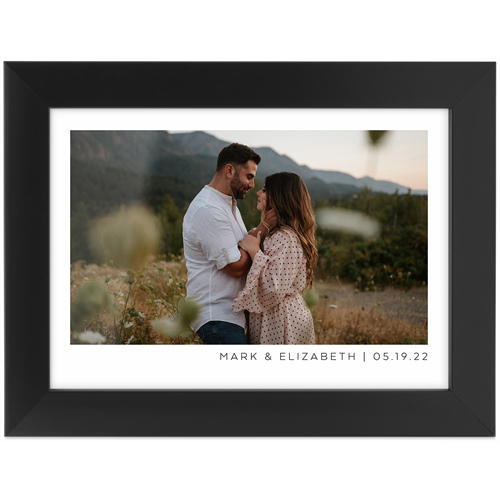 Gallery of One Tabletop Framed Prints, Black, None, 5x7, Multicolor, multi