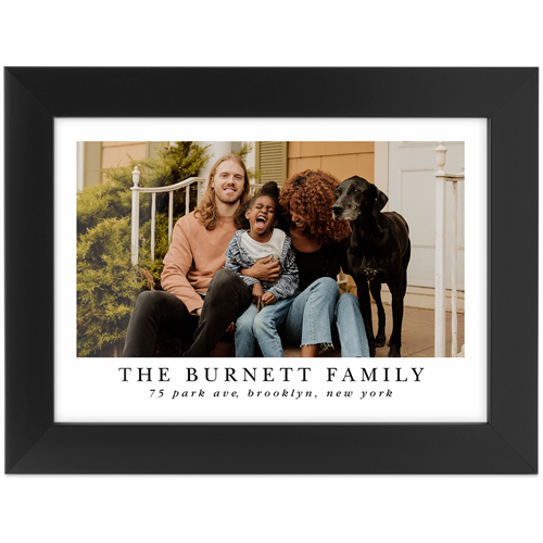 Gallery of One Landscape Tabletop Framed Prints, Black, None, 5x7, Multicolor