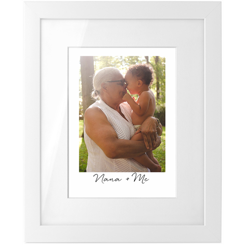 Gallery of One Portrait Tabletop Framed Prints, White, White, 5x7, Multicolor, multi