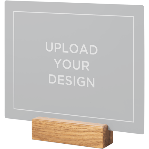Upload Your Own Design Landscape Tabletop Metal Prints, 8x10, Natural, Multicolor