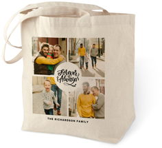 forever and always cotton tote bag