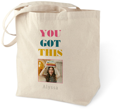 bold you got this cotton tote bag