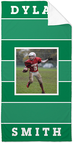 Active Football Towel, Green