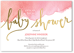 Foil Stamped Cards Baby Shower Invitations Tiny Prints