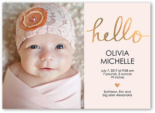 birth announcements