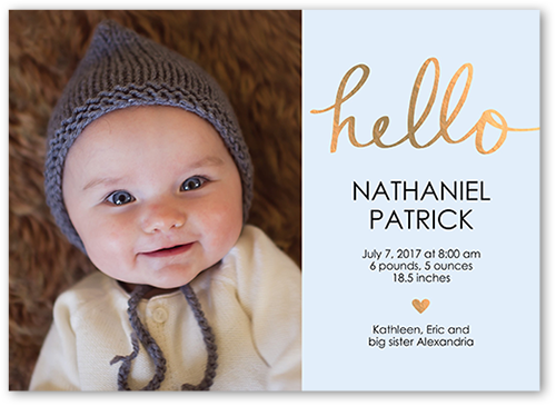 unique birth announcements