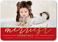 Shutterfly christmas birth store announcements