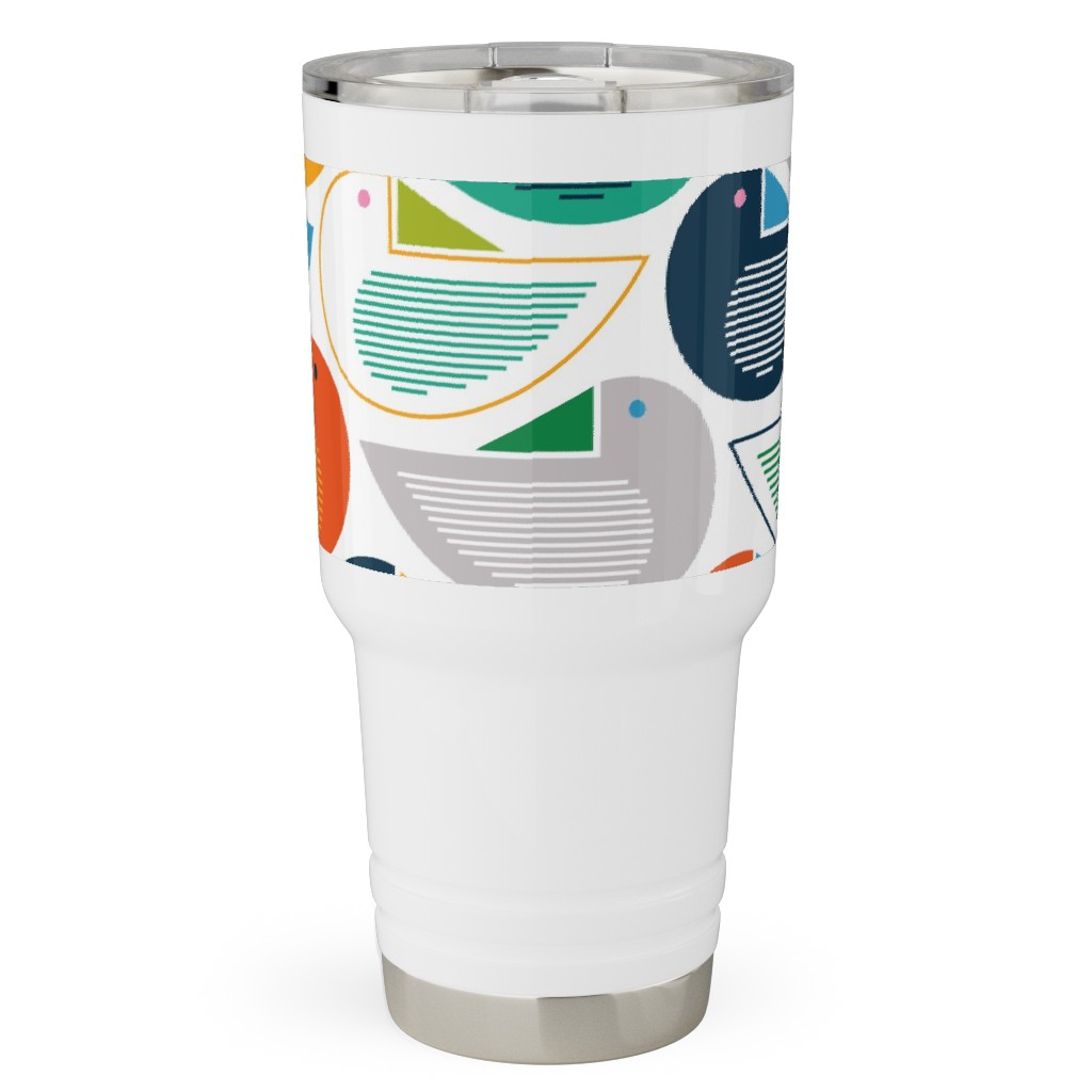 Roosting Place - Birds - Multi Travel Tumbler, 30oz, Multicolor
