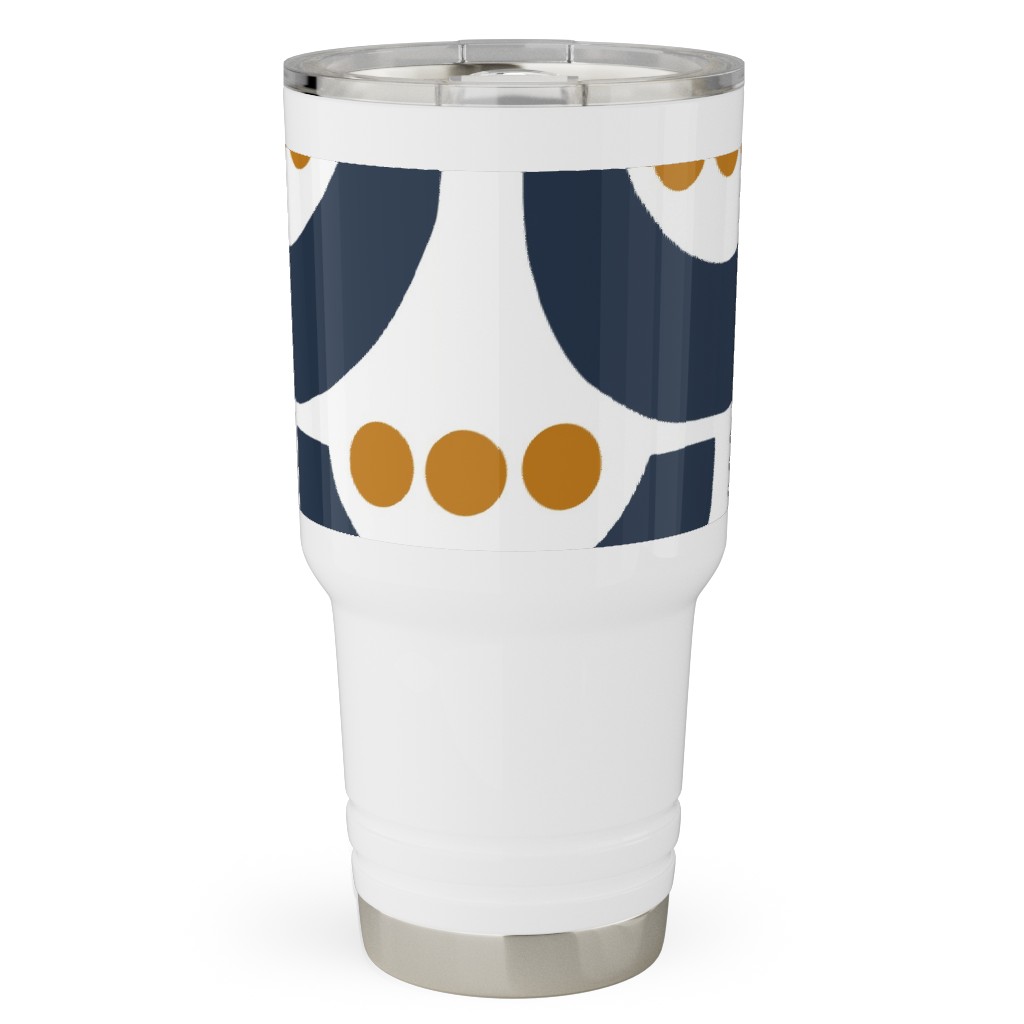 Tulip Travel Tumbler, 30oz, Blue, Park Night