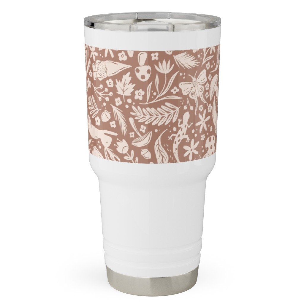 Enchanted Forest - Sienna Travel Tumbler, 30oz, Brown