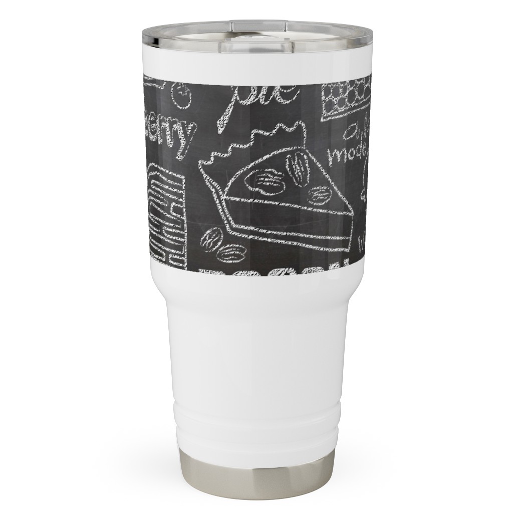 Today's Chalkboard Special! Travel Tumbler, 30oz, Gray